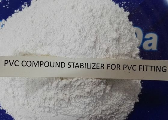 Porcellana Stabilizzatore bianco dello zinco del calcio della polvere del buon di stabilità del PVC stabilizzatore del tubo fornitore